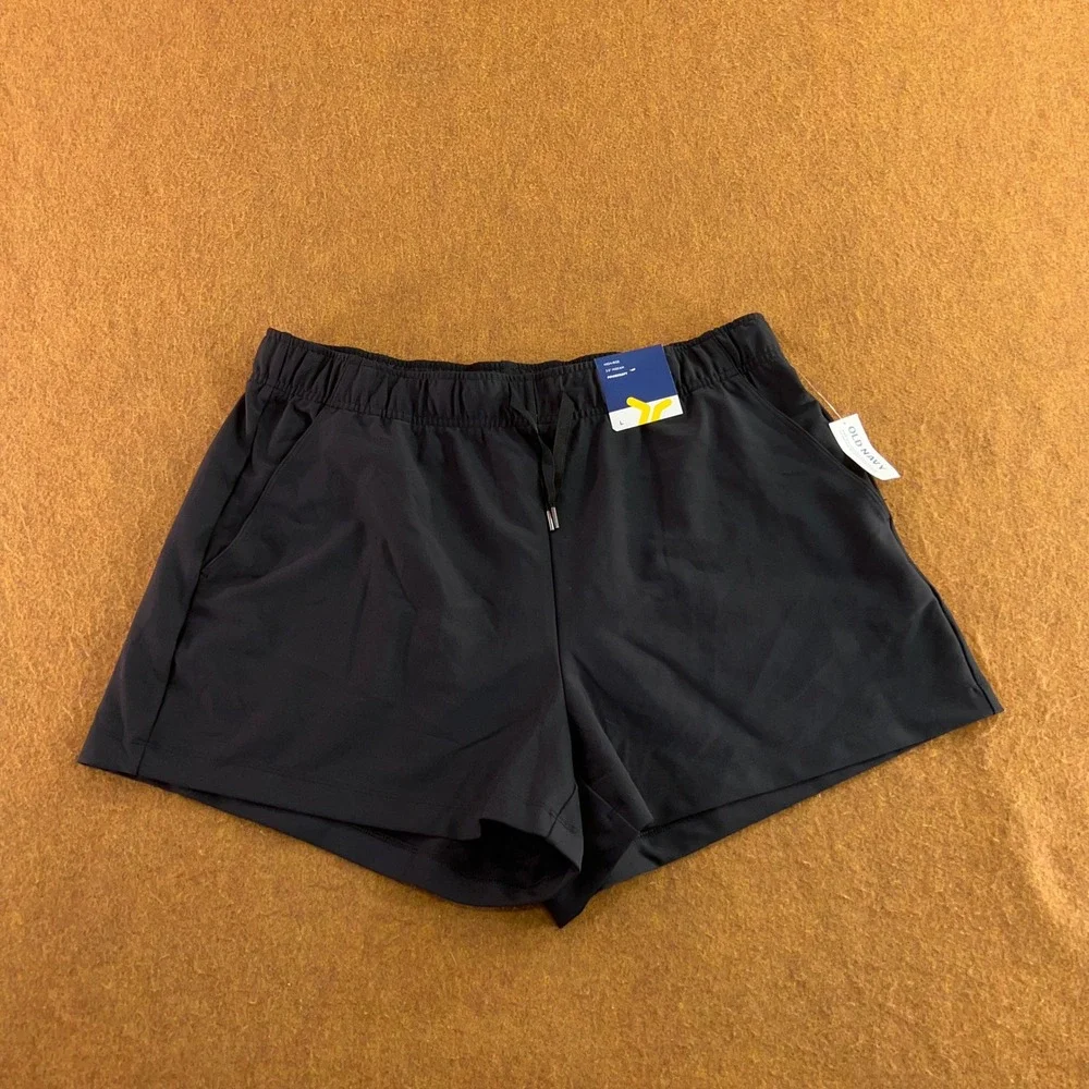 Old Navy Womens Large Black Powersoft High-Rise 3.5